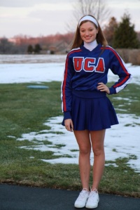 Kennett sophomore Alli Buley is heading to London to participate in the New Year’s parade with 500 other cheerleaders. (Deneen Buley)